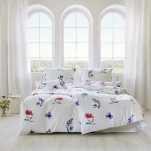 Bio-Satin-Bettwäsche Early Spring