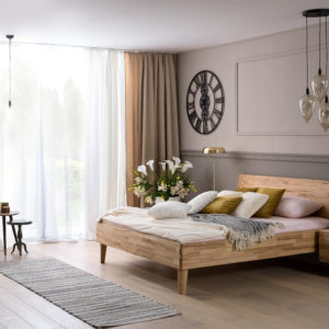 Massivholzbett Atlantis