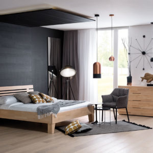 Massivholzbett Cairo