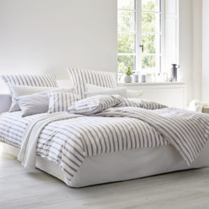 Bio-Satin-Bettwäsche Straight Scetch